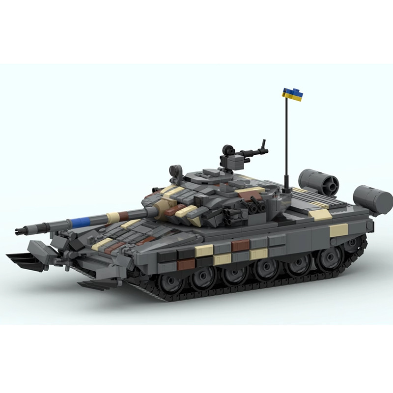 T-72AV 主力戦車ブロック、軍用装甲モデル、軍事ファン向 - Lego Compatible Military Tank のレビューと価格
