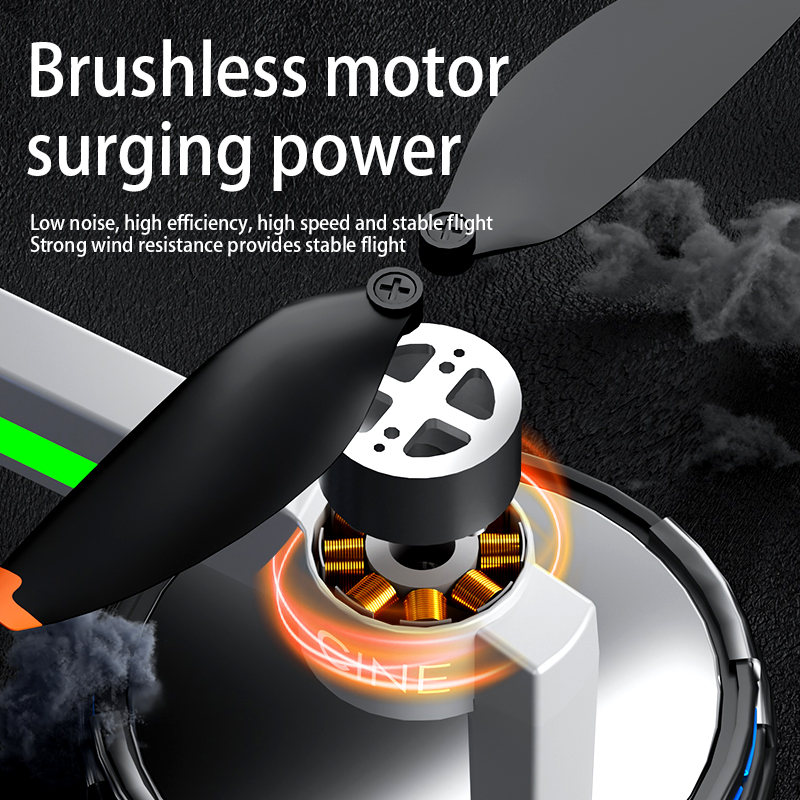 3軸ジンバルEIS安定障害物回避リモートコントロールクアッド - Fpv Brushless Rc Drone 4K のレビューと価格