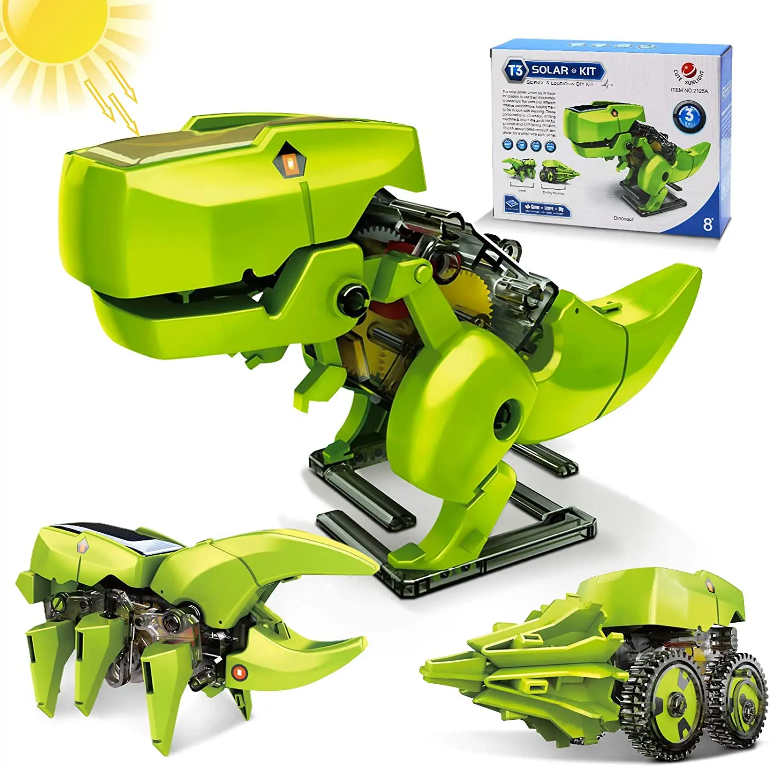 STEM 12in1 ソーラーロボットキット 知育玩具 多形 - Stem Solar Robot Kit For Kids のレビューと価格