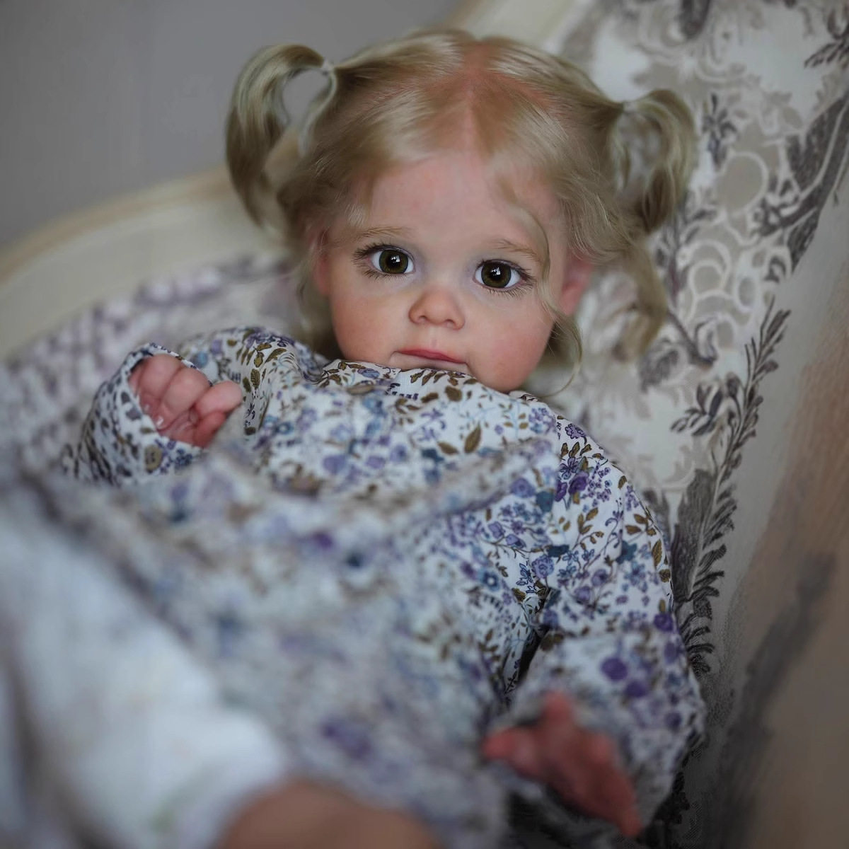 愛らしいシリコン製ベビードール、リアルな新生児の女の子、マギ - Reborn Baby Doll Silicone Realistic のレビューと価格